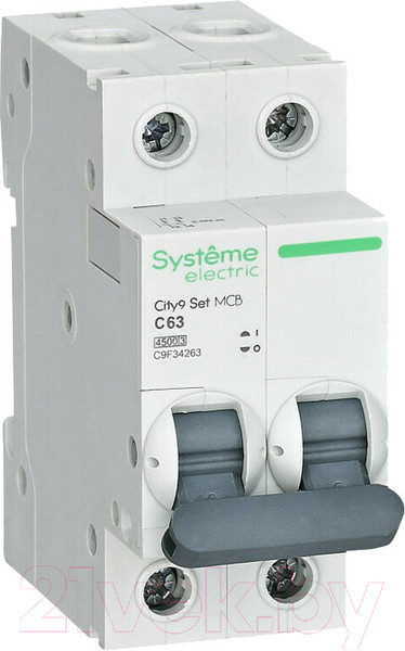 Изображение товара Выключатель автоматический Systeme (Schneider) Electric C9F34263