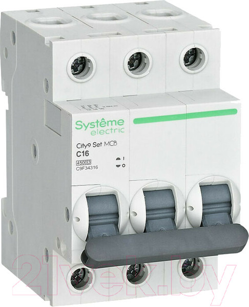 Изображение товара Выключатель автоматический Systeme (Schneider) Electric C9F34316