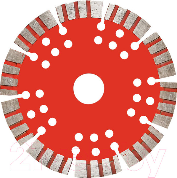 Изображение товара Отрезной диск алмазный EKF Turbo Segment dd-125ts
