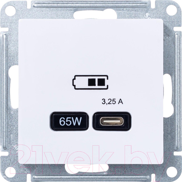 Изображение товара Розетка Systeme (Schneider) Electric AtlasDesign ATN000127