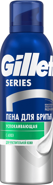 Изображение товара Пена для бритья Gillette Успокаивающая (200мл)