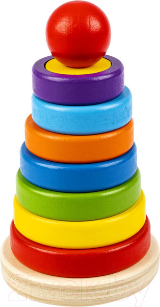 Изображение товара Развивающий игровой набор Bondibon Пирамидка IQ-сортер / ВВ5765