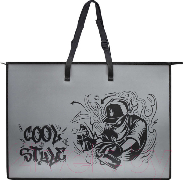 Изображение товара Папка-портфель Феникс+ 62516 (черный/серый)