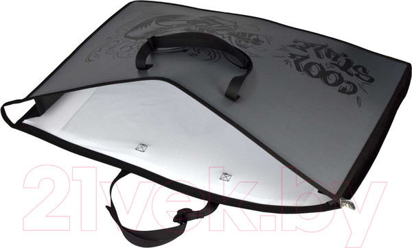 Изображение товара Папка-портфель Феникс+ 62516 (черный/серый)