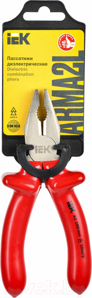 Изображение товара Пассатижи IEK A2L3-PL20-K2-160