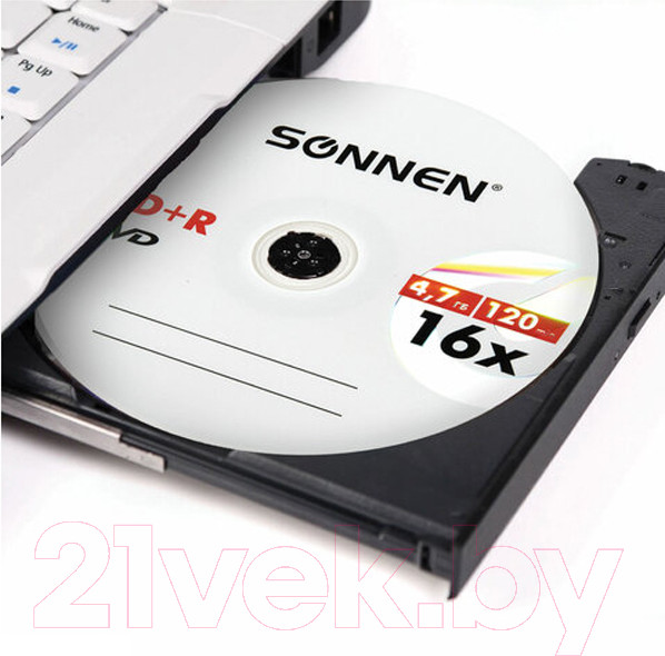 Изображение товара Набор дисков DVD-R Sonnen 4.7GB 16x (25шт)