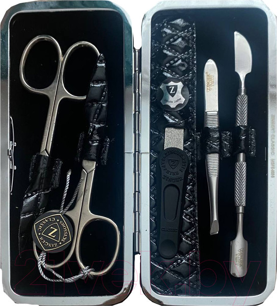 Изображение товара Набор для маникюра Zinger ze-MSFE-502-3-S