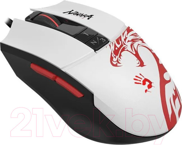 Изображение товара Мышь A4Tech Bloody L65 Max Naraka (белый/рисунок)