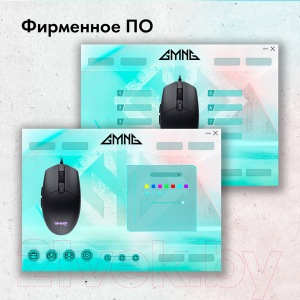 Изображение товара Мышь GMNG XM002 (черный)