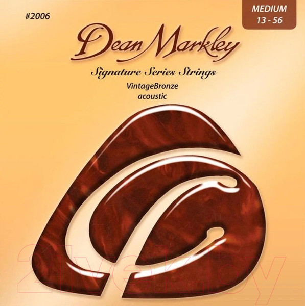 Изображение товара Струны для акустической гитары Dean Markley DM2006 (13-56)