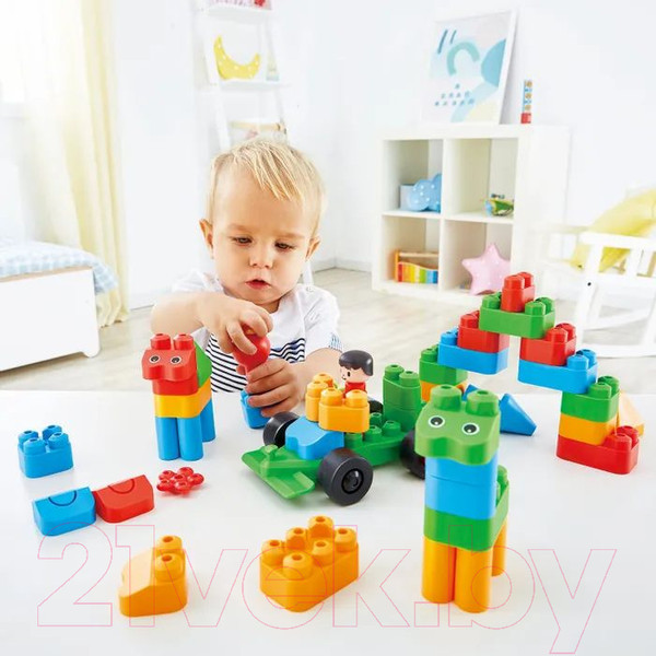 Изображение товара Конструктор PolyM Креативный город / 760007_HP (50эл)