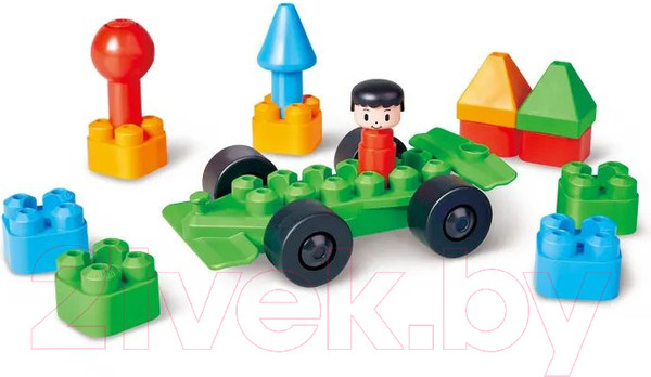 Изображение товара Конструктор PolyM Креативный город / 760007_HP (50эл)