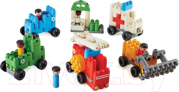 Изображение товара Конструктор PolyM Городской транспорт / 760024_HP (130эл)