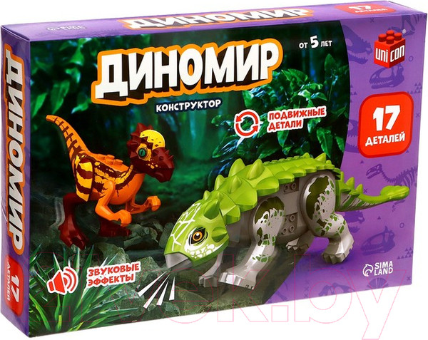 Изображение товара Игрушка-конструктор Unicon Диномир / 7761118