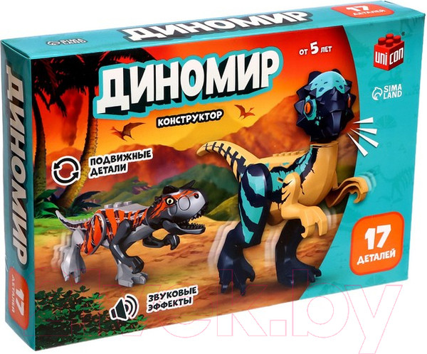 Изображение товара Игрушка-конструктор Unicon Диномир / 7761129