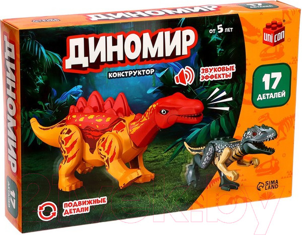 Изображение товара Игрушка-конструктор Unicon Диномир / 7761120