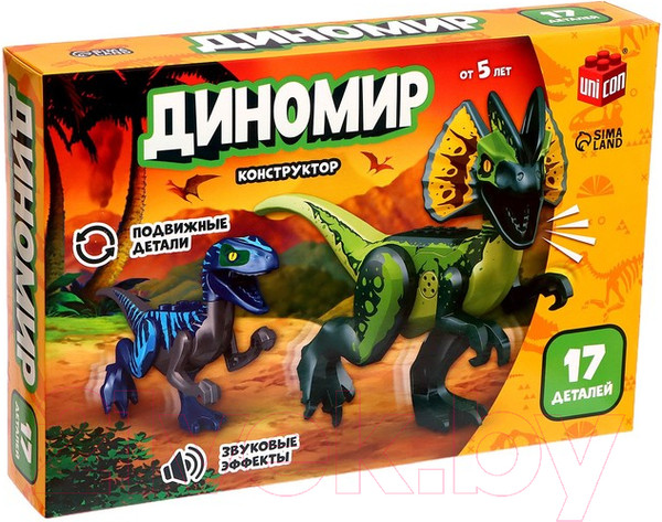Изображение товара Игрушка-конструктор Unicon Диномир / 7761125