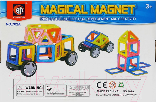 Изображение товара Конструктор магнитный Xinbida Магический магнит / 3550053