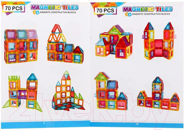 Изображение товара Конструктор магнитный Xinbida Магический магнит / 3550069