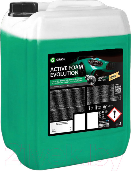 Изображение товара Автошампунь Grass Active Foam Evolution / 110516 (22кг)