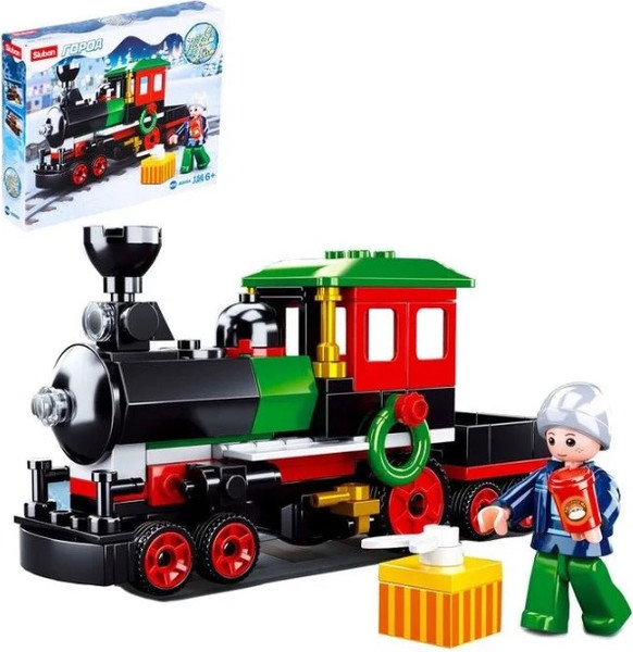 Изображение товара Конструктор Sluban Паровозик / M38-B0889A