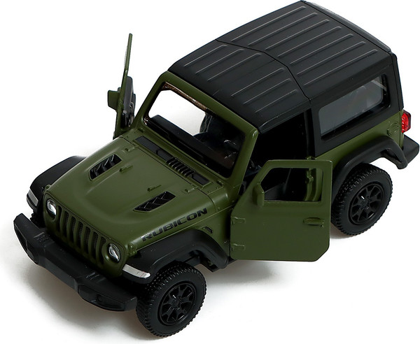 Изображение товара Масштабная модель автомобиля Автоград Jeep Wrangler / 9471866 (матовый зеленый)