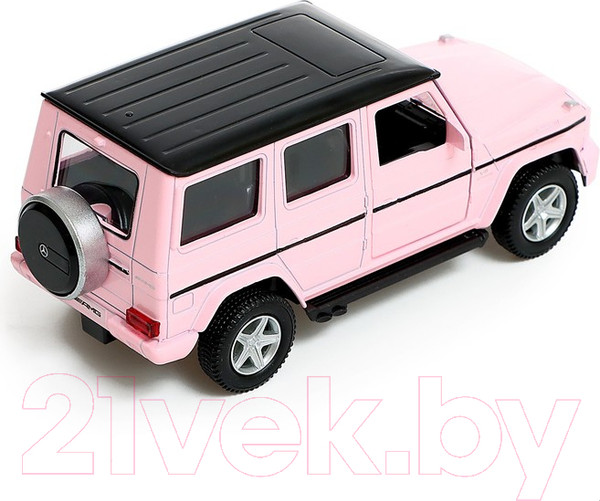Изображение товара Масштабная модель автомобиля Автоград Mercedes-Benz G63 AMG / 9471870 (матовый розовый)