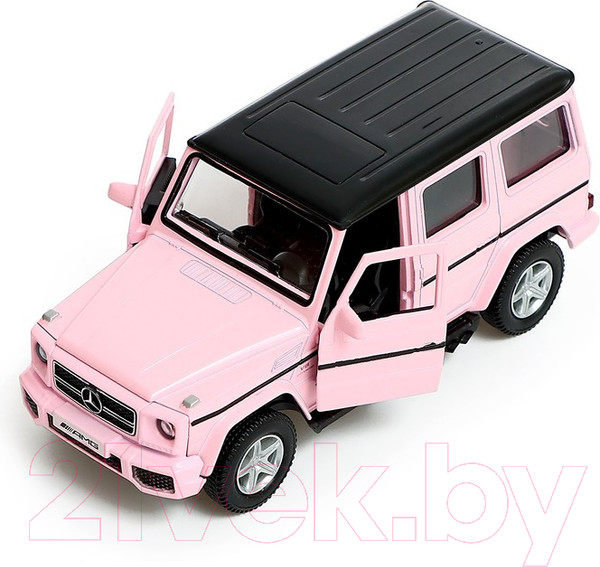Изображение товара Масштабная модель автомобиля Автоград Mercedes-Benz G63 AMG / 9471870 (матовый розовый)