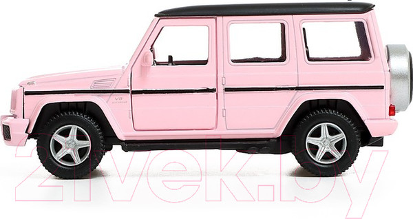 Изображение товара Масштабная модель автомобиля Автоград Mercedes-Benz G63 AMG / 9471870 (матовый розовый)