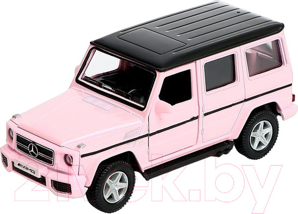 Изображение товара Масштабная модель автомобиля Автоград Mercedes-Benz G63 AMG / 9471870 (матовый розовый)