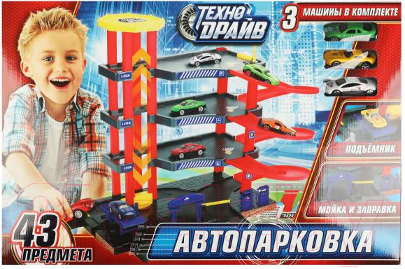 Изображение товара Паркинг игрушечный Технодрайв Автопарковка / 1912I144-R