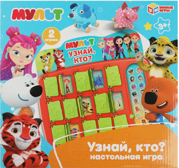 Изображение товара Настольная игра Умные игры Мульт Узнай кто? / ZY1236169-R