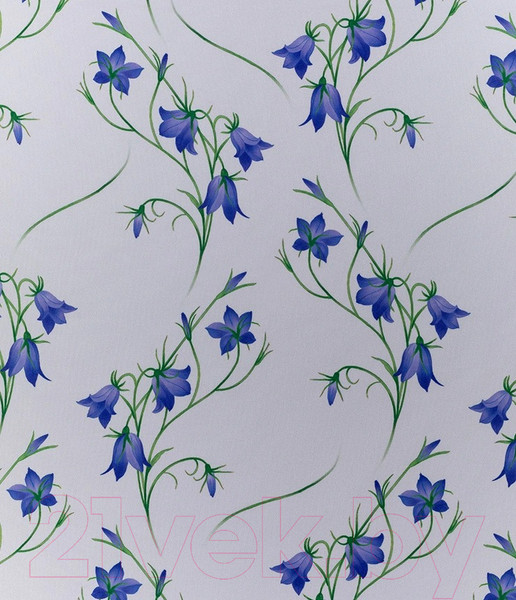 Изображение товара Комплект штор LEGRAND Колокольчик габардин 150x180 / 58121434 (2шт, с подхватами, голубой)