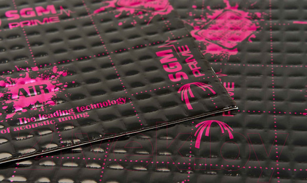 Изображение товара Шумоизоляция SGM Air 3 0.5x0.8м/3мм / М3Ф (1 лист)