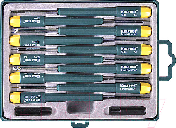 Изображение товара Набор отверток Kraftool X-Telecom 25616-H12