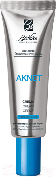 Изображение товара Крем для лица BioNike Aknet Cream Для жирной и проблемной кожи (30мл)