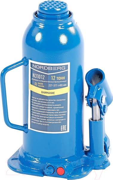 Изображение товара Бутылочный домкрат Nordberg N31012