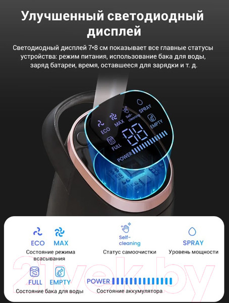 Изображение товара Вертикальный пылесос iLife W100