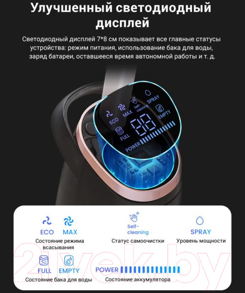 Изображение товара Вертикальный пылесос iLife W100