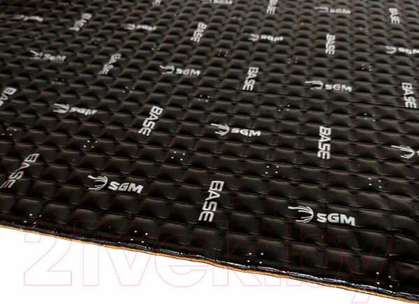 Изображение товара Шумоизоляция SGM Base 0.5x0.7м/4мм / М4Ф1 (1 лист)