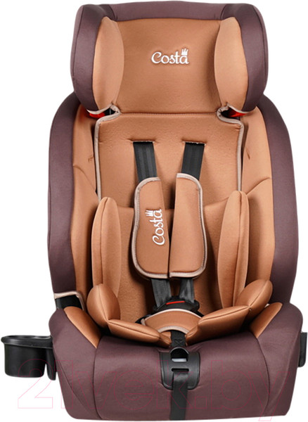 Изображение товара Автокресло Costa HD-02 Isofix (коричневый/кофейный)