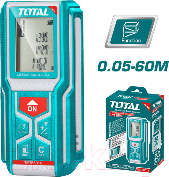 Изображение товара Лазерный дальномер TOTAL TMT56016