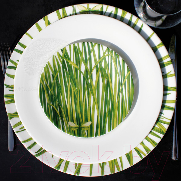 Изображение товара Тарелка закусочная (десертная) Taitu Life In Green 12-13-3