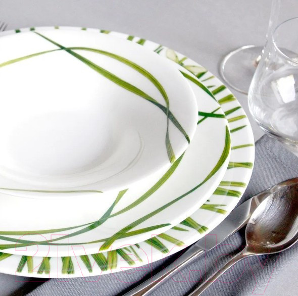 Изображение товара Тарелка столовая глубокая Taitu Life In Green 12-13-5