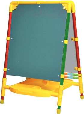 Изображение товара Мольберт детский Ника Растущий М2/О2 (оранжевый)