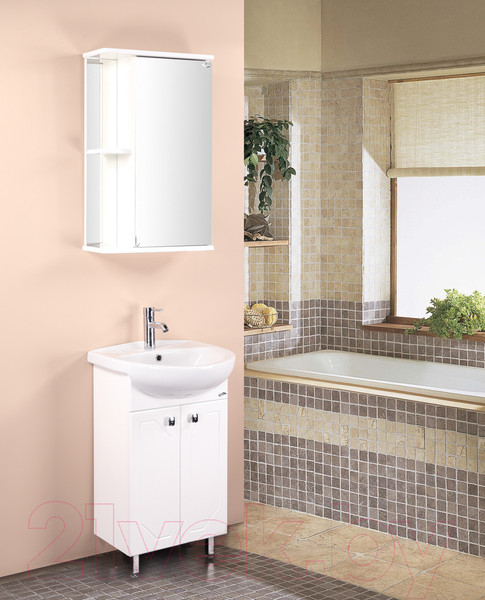 Изображение товара Шкаф с зеркалом для ванной Onika Карина 45.00 (204504)