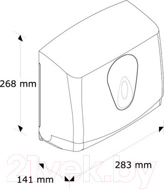 Изображение товара Диспенсер Merida Top Mini ATS201 / PZ2TS (серая капля)