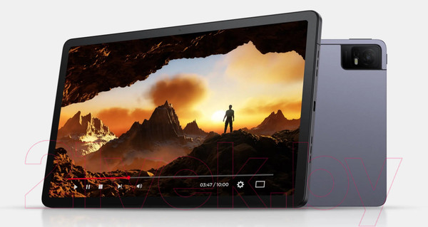 Изображение товара Планшет TCL Tab 11 WiFi 9466X 4GB/128GB с чехлом и пленкой (темно-серый)