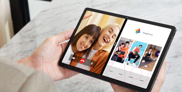 Изображение товара Планшет TCL Tab 11 WiFi 9466X 4GB/128GB с чехлом и пленкой (темно-серый)