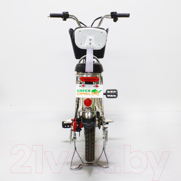 Изображение товара Электровелосипед Green Camel Транк-18 V2 (серебристый)